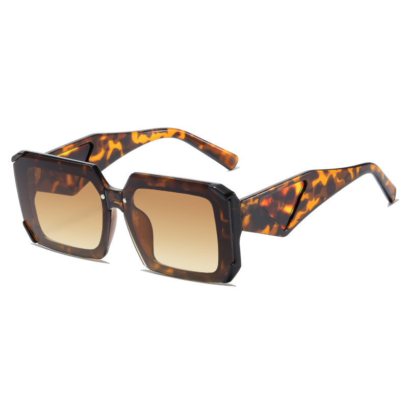 Gafas de sol de PC de protección UV de marco cuadrado al por mayor